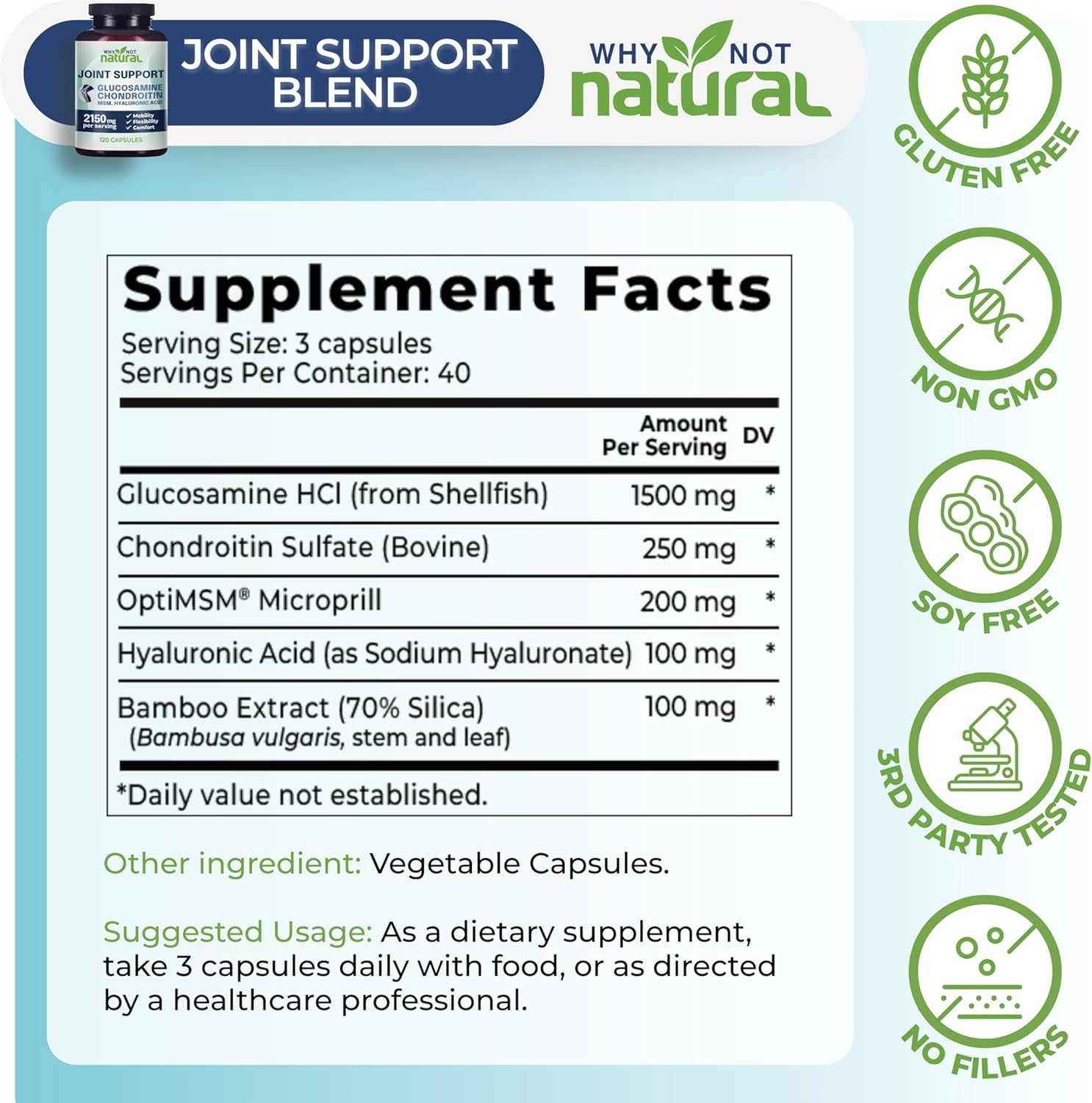 Glucosamine & MSM Joint Support